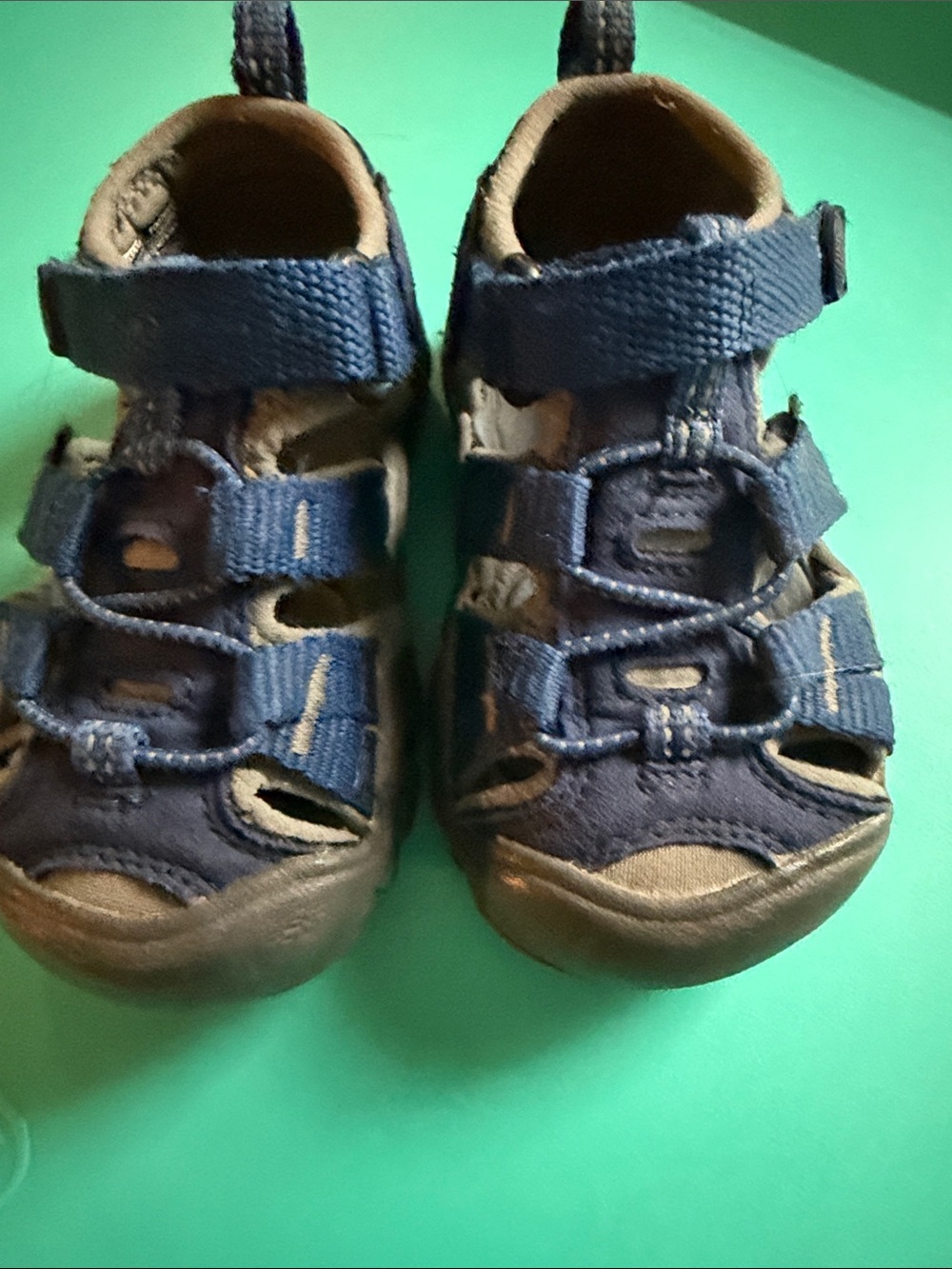 Keen Navy Blue Kids Closed-Toe Sport Sandals